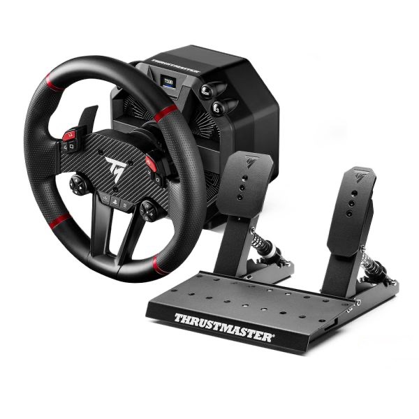 Thrustmaster T598 Black, Red USB Steering wheel + Pedals Analogue / Digital PC, PlayStation 4, PlayStation 5