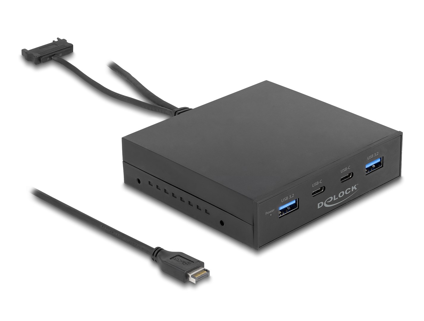 DeLOCK 3.5″ USB 3.2 Gen 2 Front Panel 2 x USB Type-C + 2 x USB Type-A