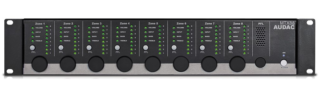 Zone AUDAC MTX88 Audio Matrix 8-