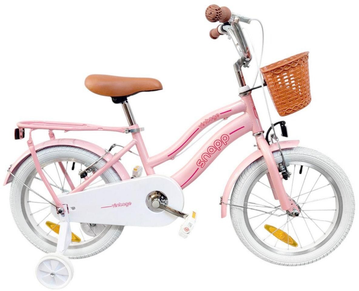 Snapp Bike Vintage 16 Children'S Bicycle Pink