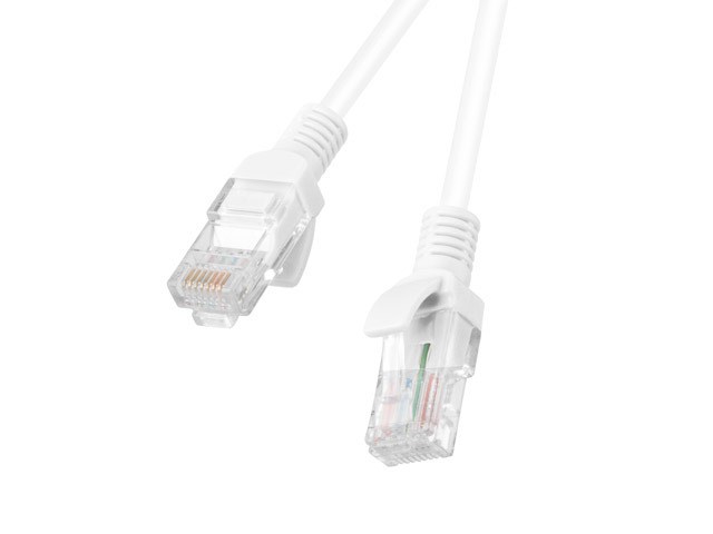 Lanberg PCU6-20CC-0200-W networking cable White 2 m Cat6 U/UTP (UTP)