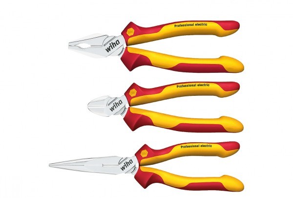 Professional Electric Pliers Set 1000V 3-Pcs