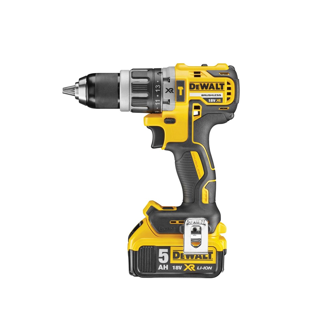 DeWALT DCD796P2-QW Drill Keyless Black Yellow 1.8 Kg
