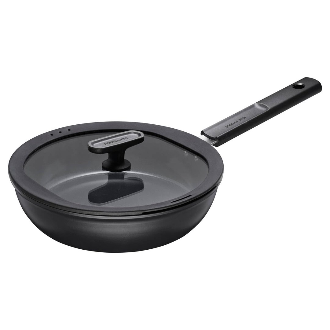 Chef'S Pan 24 Cm With Non-Stick Coating Lid