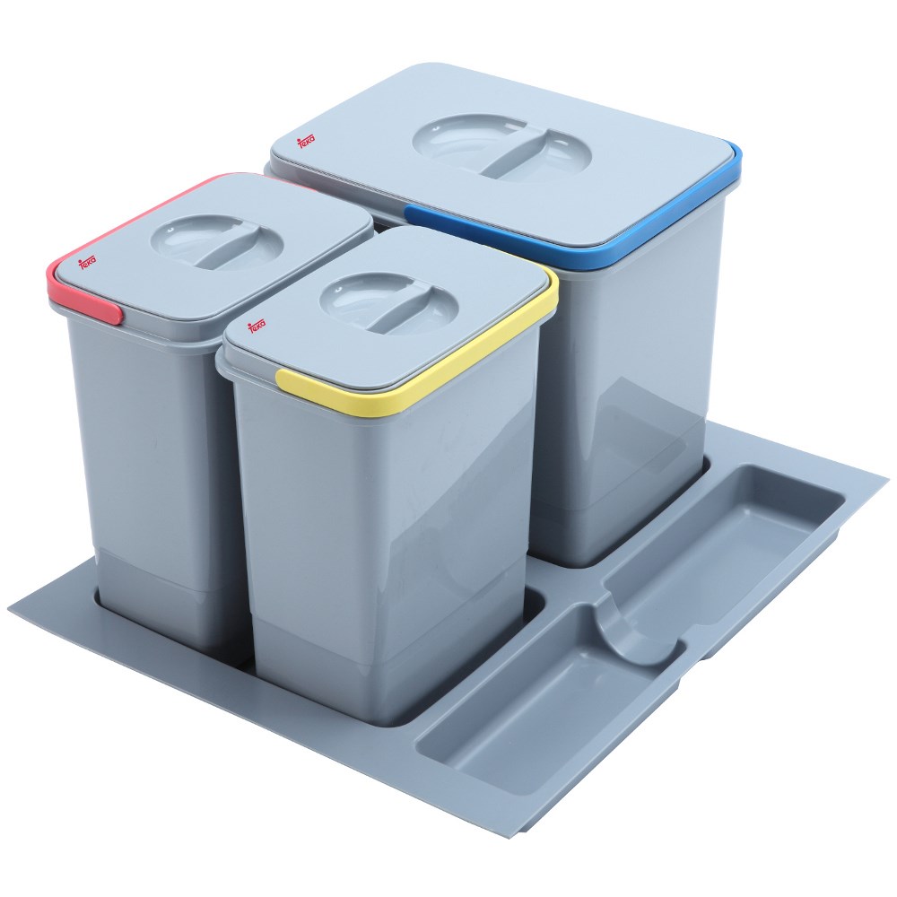 Teka ECO EASY 60 22 L 3 Basket(S) Grey
