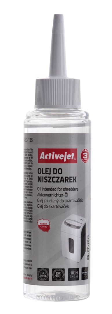 Activejet ASO-125 Shredder Oil 125 ml