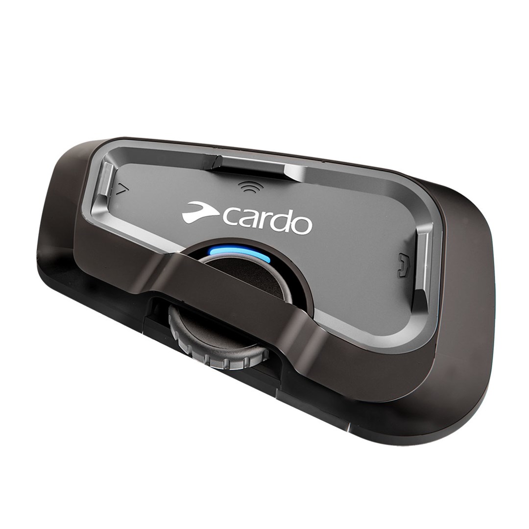 Cardo FRC4X003 Motorcycle Intercom 4 Channels 1200 M Black