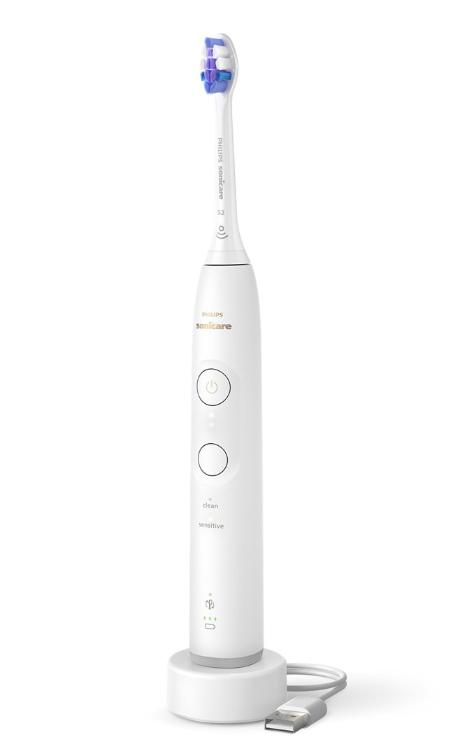 Philips Series 6100 HX7400/01 Rechargeable Sonic Electric Toothbrush