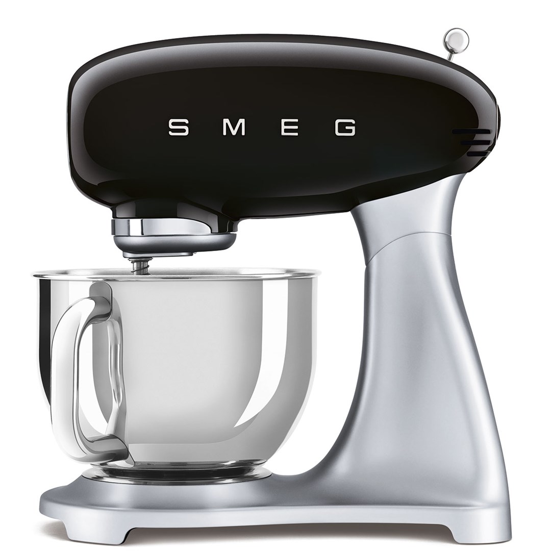 Smeg 50'S Style Stand Mixer SMF02BLEU Black