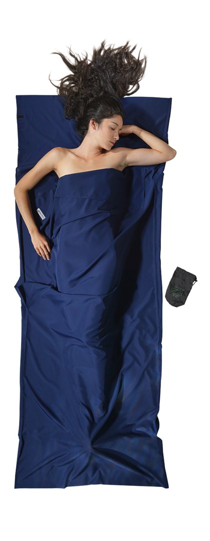 Cocoon MFT85 Sleeping Bag Adult Rectangular Sleeping Bag Microfibre Polyester Blue