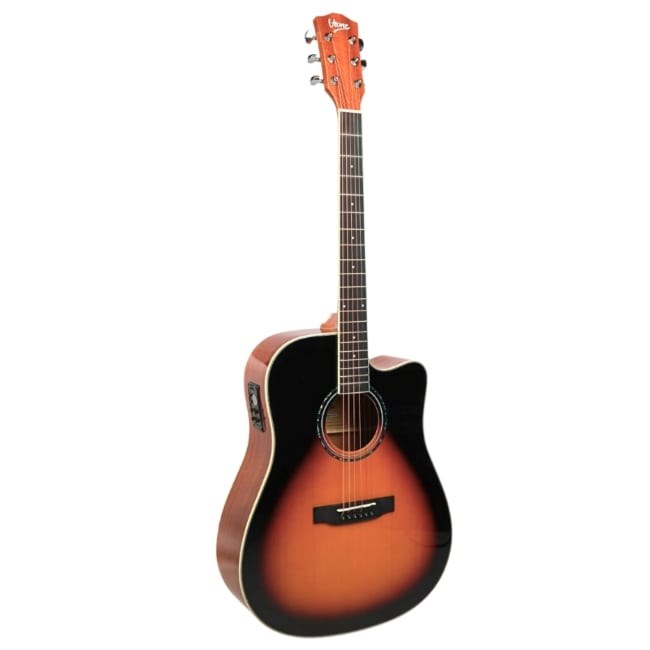 V-TONE VEAG1 CE VS - 4/4 Electro-Acoustic Guitar Vintage Sunburst