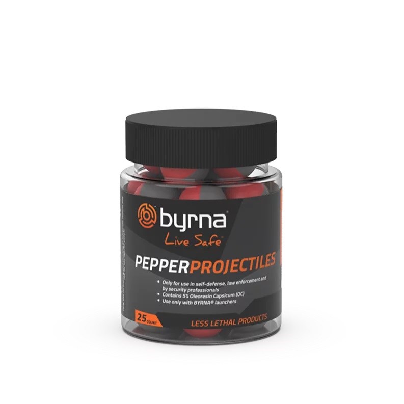 Pepper Bullets BYRNA PEPPER K.68 25 Pcs. For BYRNA (JB68305-1)