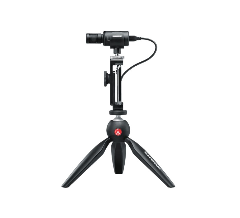 Shure MV88 VIDEO KIT Black Table Microphone