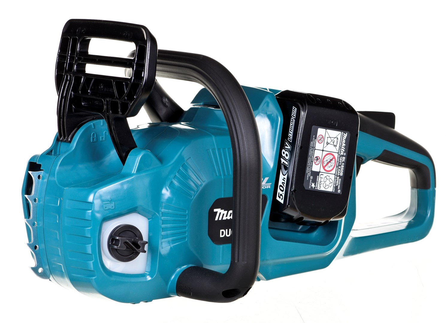 Makita DUC355PT2 Chainsaw Black Blue 18V