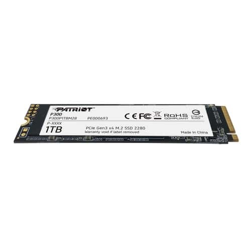 Patriot Memory P300 1 TB M.2 PCI Express 3.0 NVMe 3D NAND