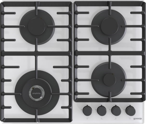 Gorenje GTW642SYW White Built-In 60 Cm Gas 4 Zone(S)