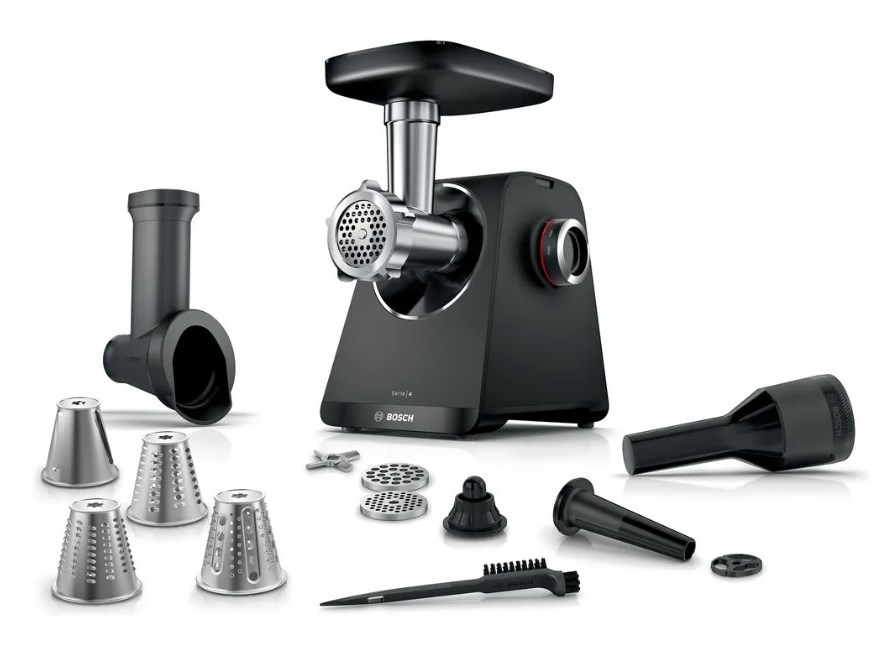 Bosch Serie 4 MFWS440B Mincer 1900 W Black Silver