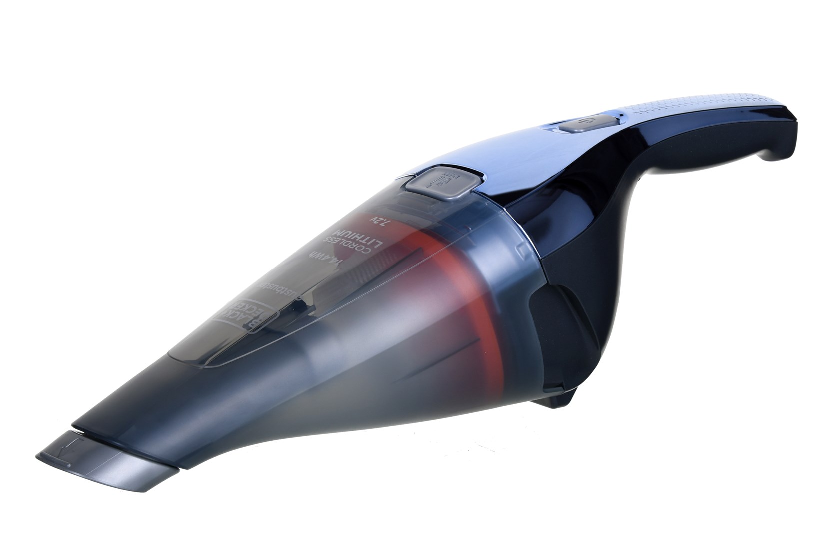 Black Decker NVC220WBC Handheld Vacuum Blue Chrome Bagless
