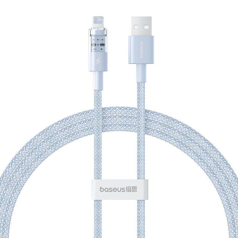 Baseus Gem USB To Lightning Cable 2.4A 1m Blue