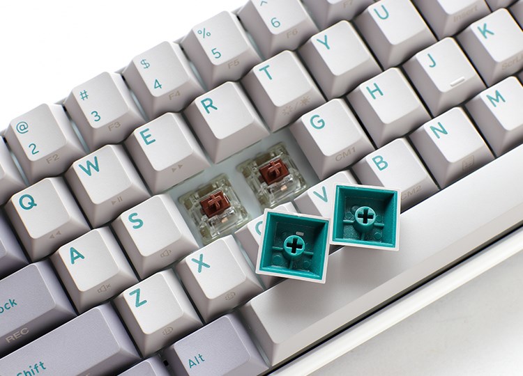 Ducky One 3 SF keyboard Gaming USB QWERTZ German Grey