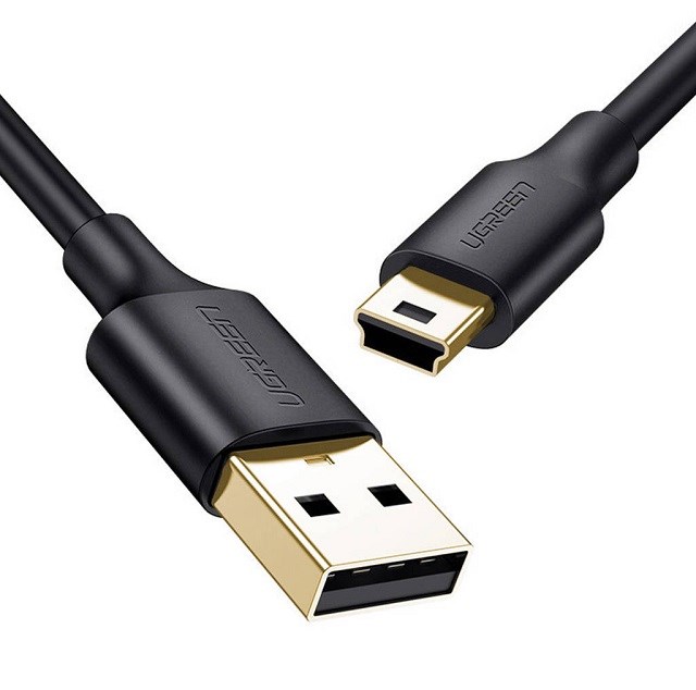 Ugreen USB Cable - Mini USB US132 1m (Black)