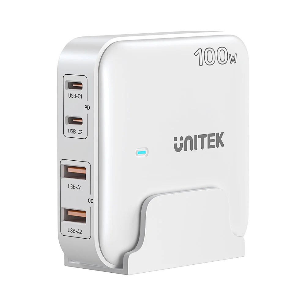 UNITEK P1229AWH01-EU mobile device charger Universal White AC Fast charging Indoor