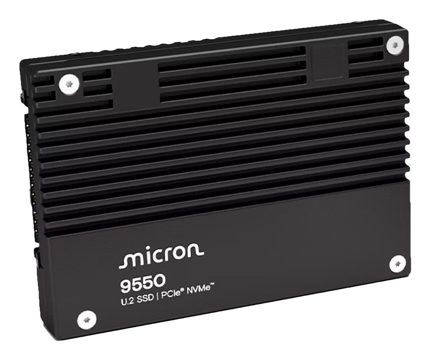 Micron 9550 PRO 3.84 TB U.2 PCI Express 5.0 NVMe 3D TLC NAND
