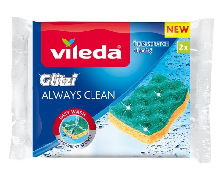 Viscose Sponge Vileda Glitzi Always Clean 2 Pcs.
