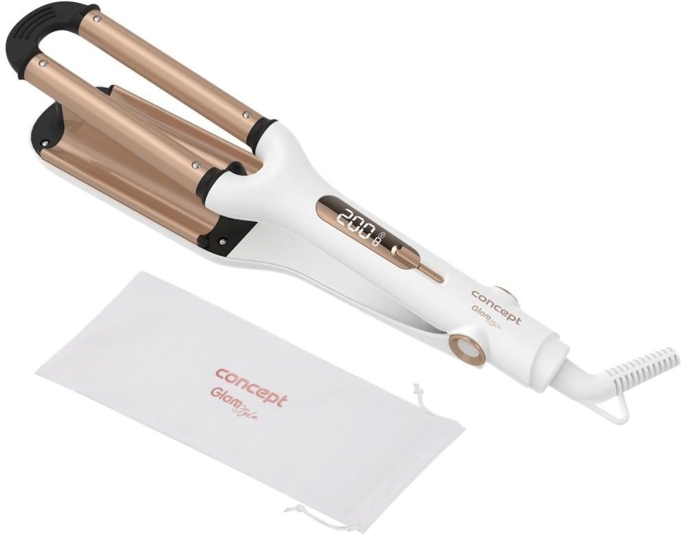 Concept KT2140 Hair Styling Device – Waver Gold White