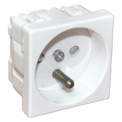 Alantec PZ01B Socket-Outlet White