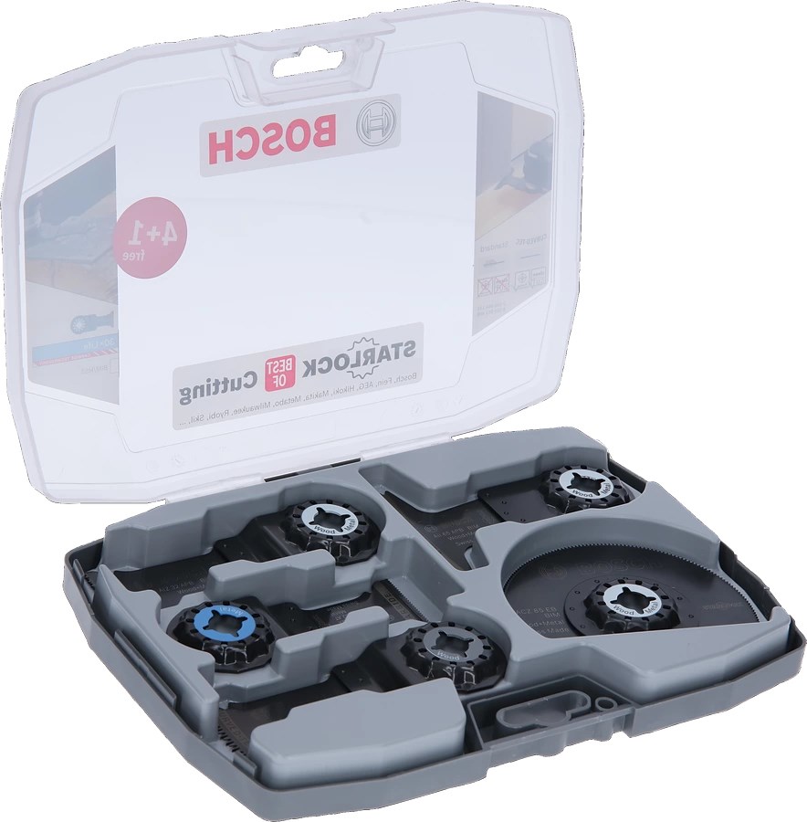 BOSCH SAW BLADE SET FOR STARLOCK 4 1 MULTI-TOOL WOOD/METAL