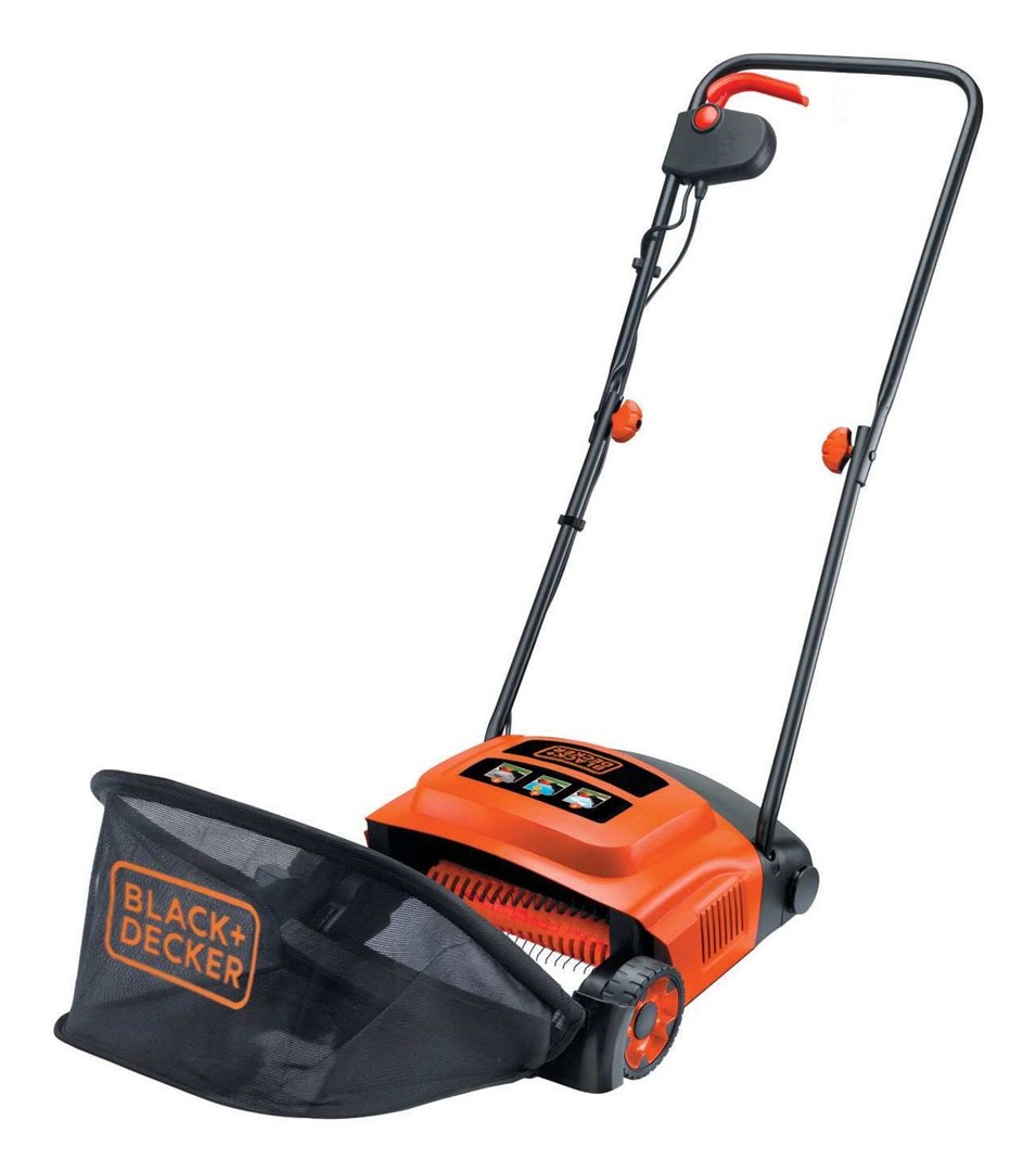 Black Decker GD300-QS Lawn Scarifier 600 W Black Orange