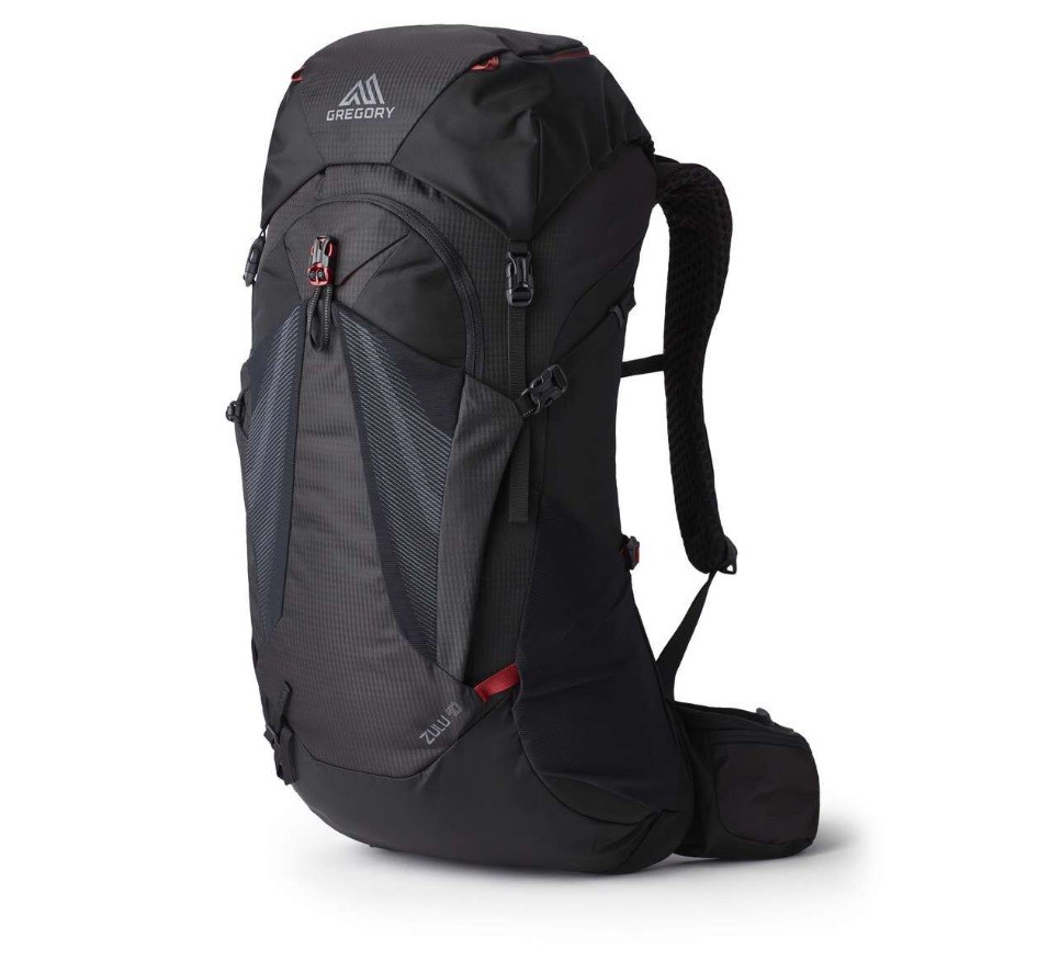 GREGORY Float Zulu 40 Volcanic Black MD/LG Trekking Backpack