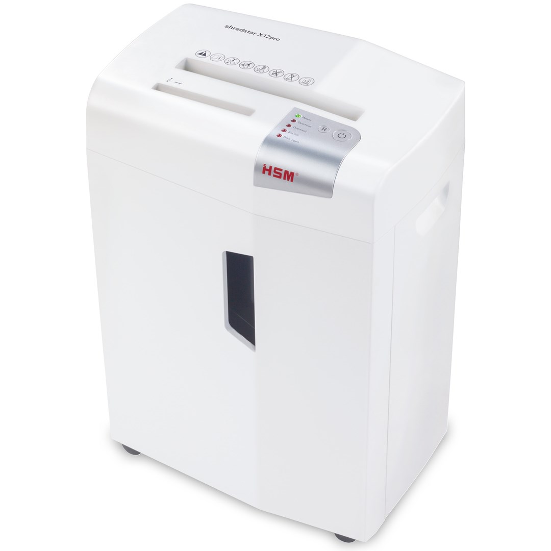 HSM Shredstar X12pro Document Shredder 2 X 15 Mm Separate CD Cutter