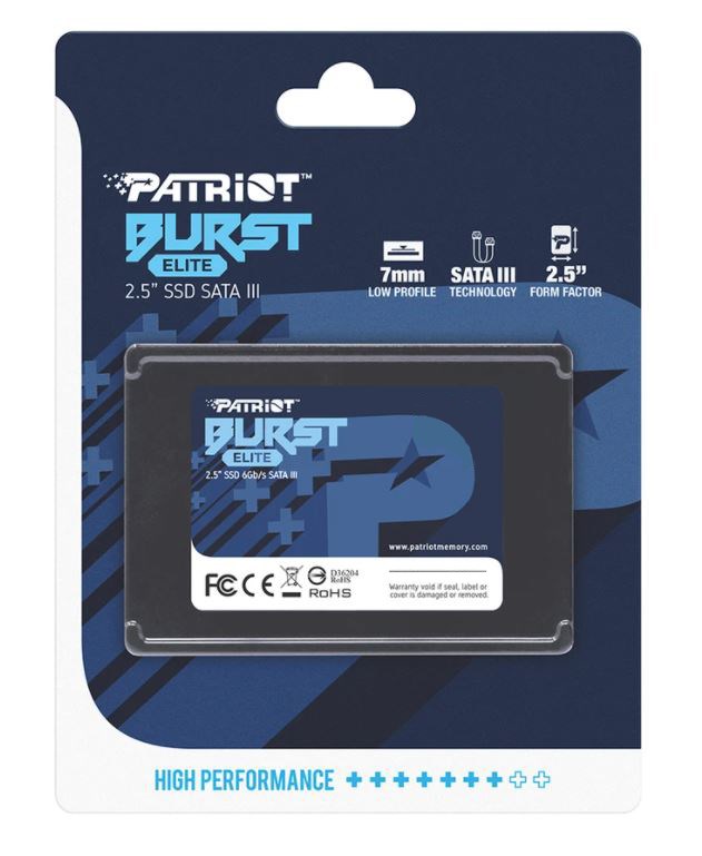 Patriot Memory Burst Elite 480 GB 2.5" Serial ATA III
