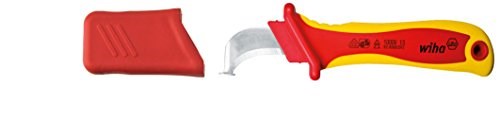 Knife For Cable Stripping - Hook Blade With Guide