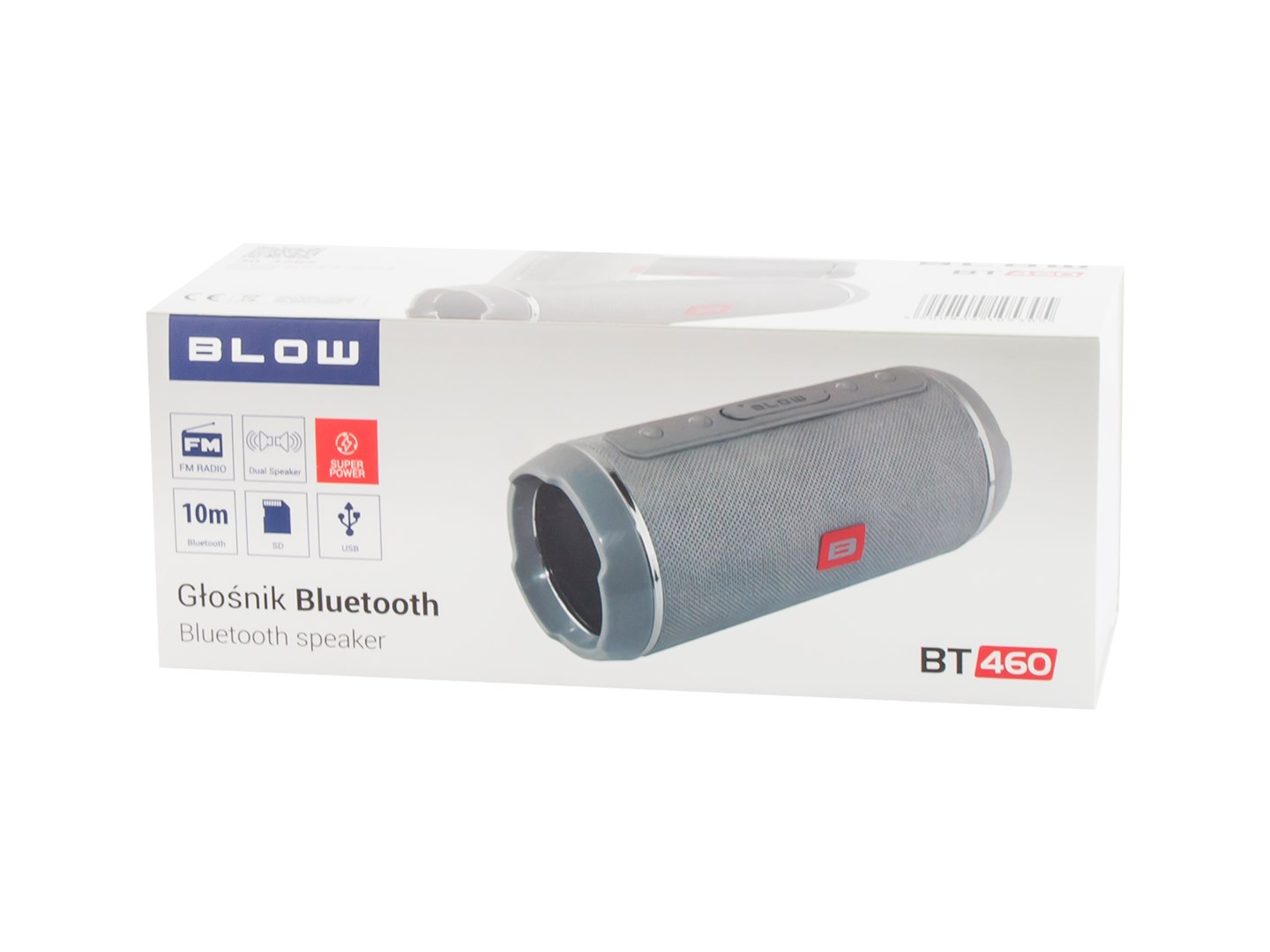 Bluetooth Speaker BT460 Gray