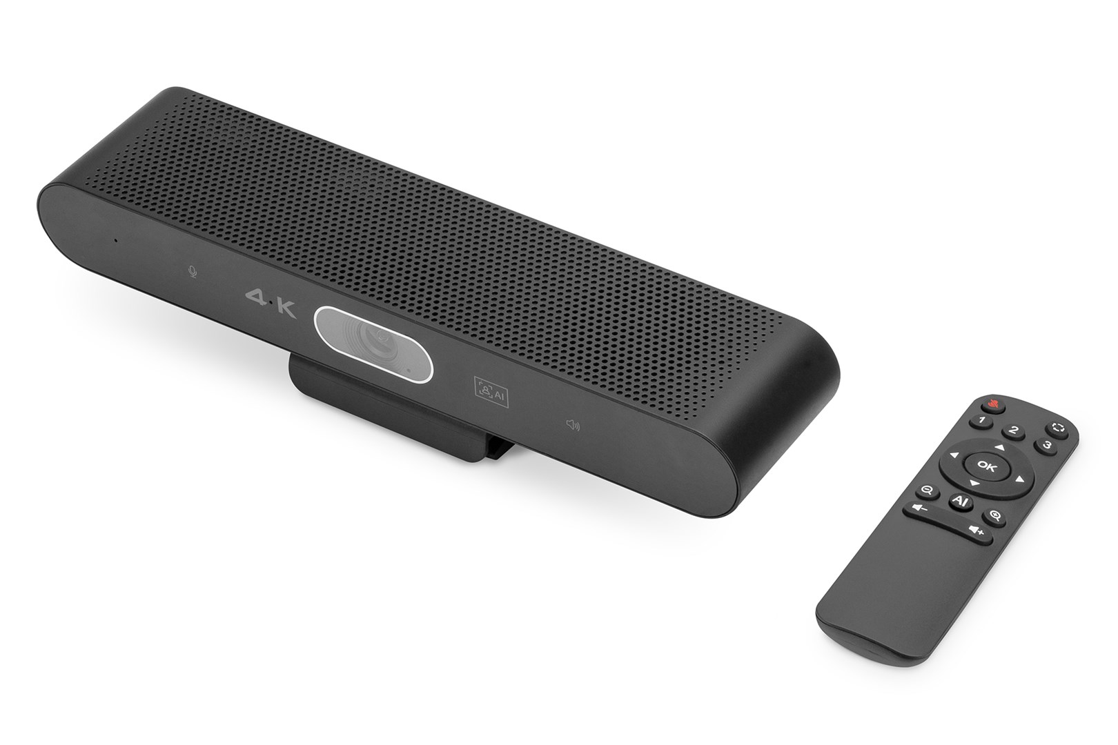 Digitus 4K All-In-One Video Bar - EPTZ AI 2X MIC/1X Speaker