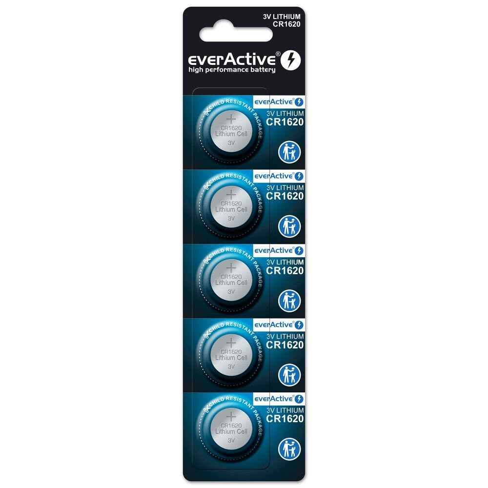 Everactive CR16205BL household battery Single-use battery CR1620 Lithium