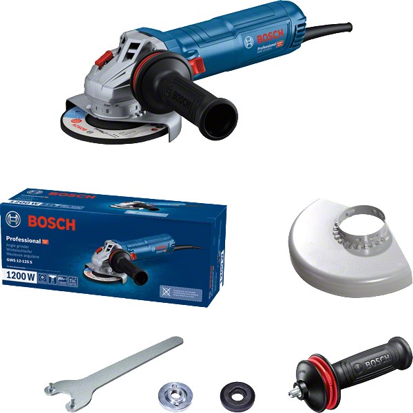 BOSCH ANGLE GRINDER 125mm 1200W GWS 12-125 S
