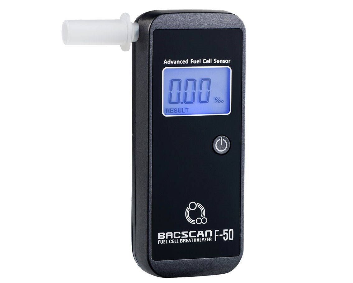 BACscan F-50 Alcohol Tester 0 - 4 Black