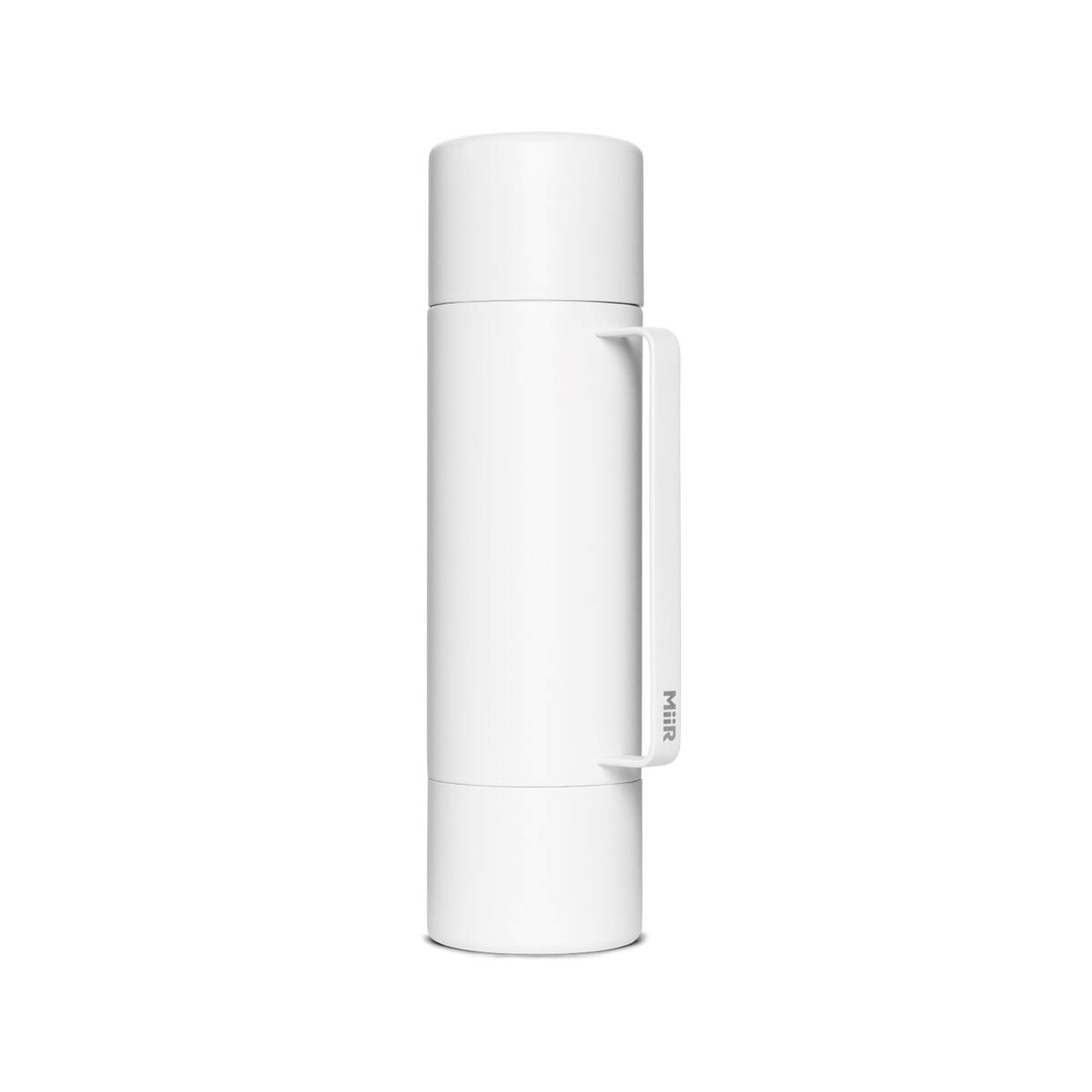 MiiR Thermos With Two Cups Tomo 1L White