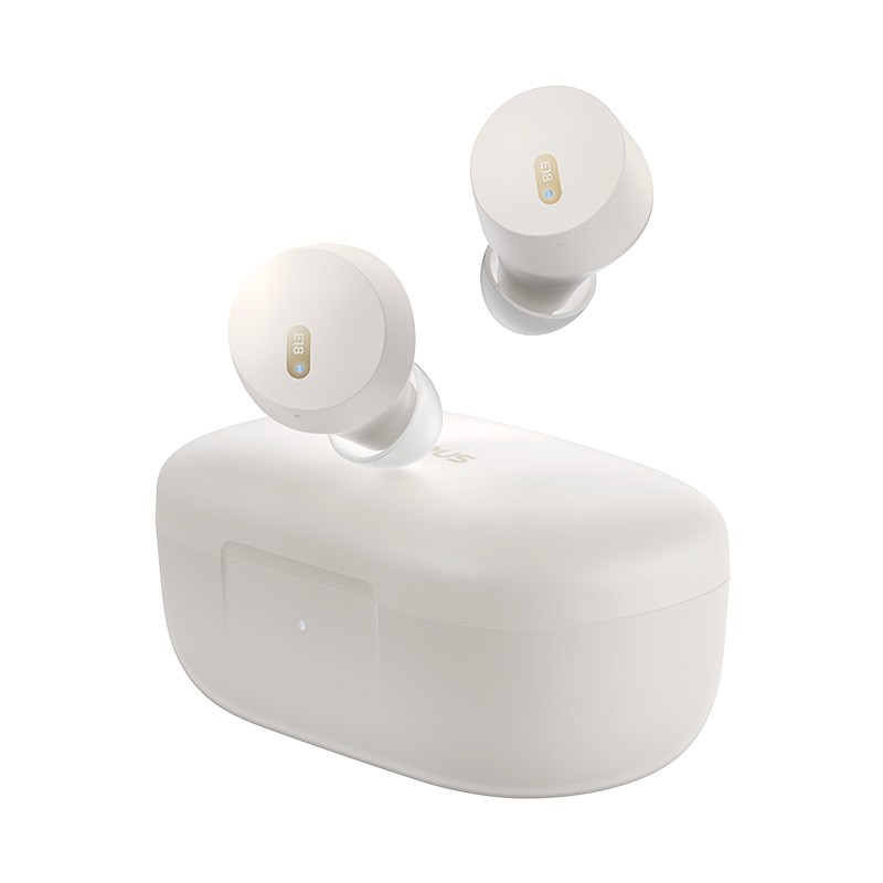 Baseus Bowie E18 TWS Wireless In-Ear Headphones - White