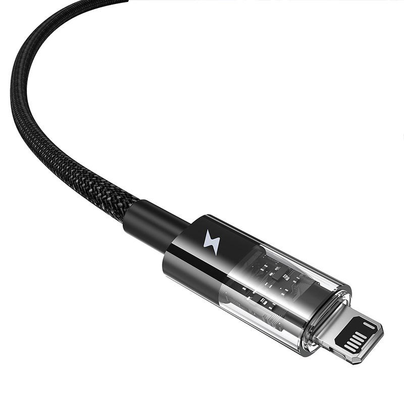 Baseus Gem USB To Lightning Cable 2.4A 2m Black