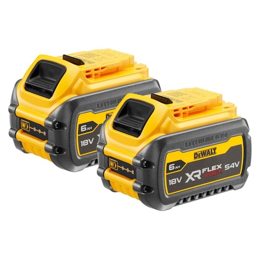 DeWalt Battery FlexVolt 18/54V 6.0/2.0Ah 2 Pcs
