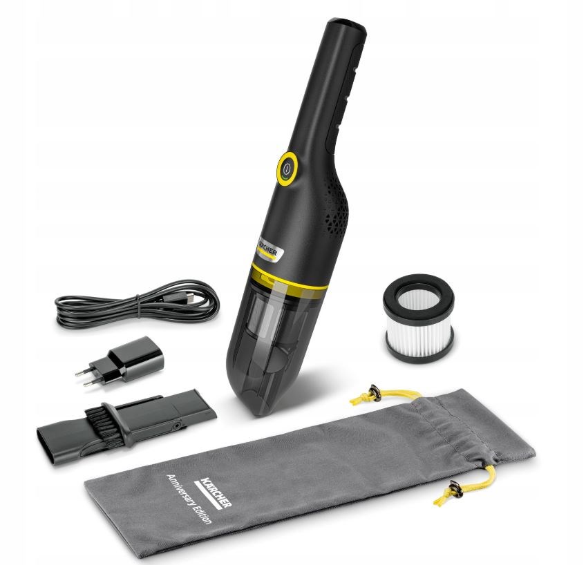 KäRcher CVH CVH Anniversary Edition Plus Portable Vacuum Cleaner Black Yellow Without Bag