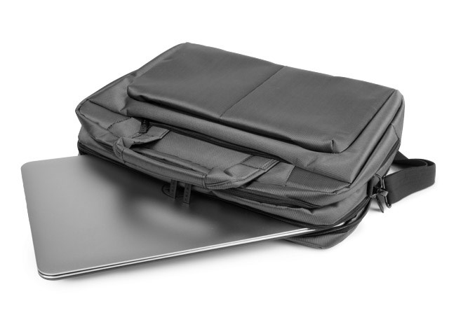 NATEC Gazelle 39.6 cm (15.6") Briefcase Grey