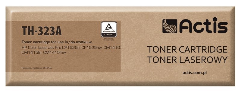 Actis TH-323A toner (replacement for HP 128A CE323A; Standard; 1300 pages; magenta)