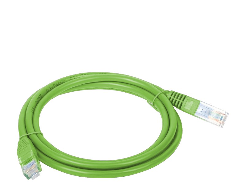 Alantec KKU5ZIE0.5 networking cable Green 0.5 m Cat5e U/UTP (UTP)
