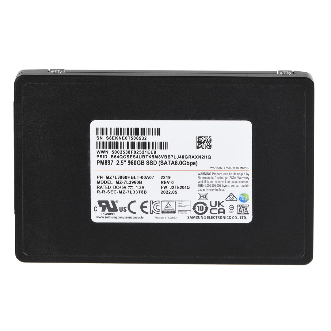 Samsung PM897 960 GB 2.5" Serial ATA III V-NAND